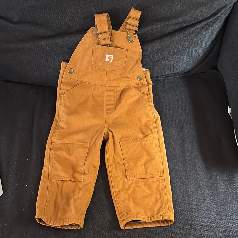 Carhartt Kids' Brown Overalls